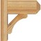 Ekena Millwork Legacy Craftsman Rough Sawn Outlooker, Western Red Cedar, 6"W x 12"D x 12"H OUT06X12X12LEC04RWR - alternate 2